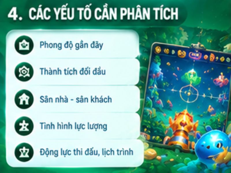 Các thành phần thường gặp trong game bắn cá