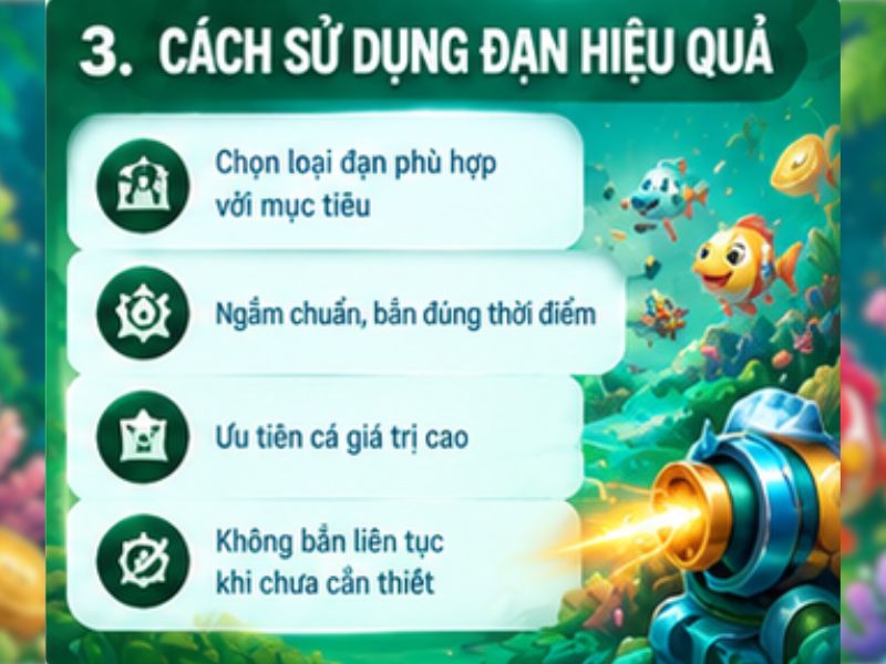 Kết hợp quan sát và quản lý đạn