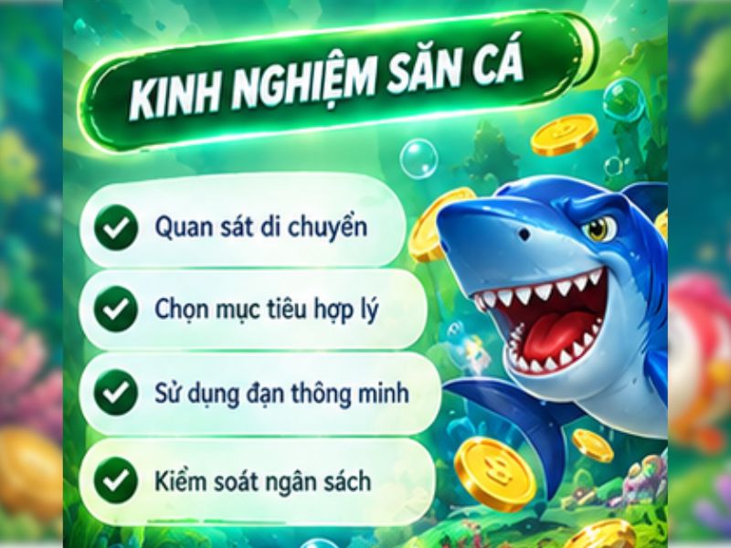 Kinh nghiệm chơi Bắn Cá Xèng hiệu quả