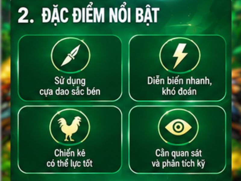 Những đặc điểm nổi bật của đá gà cựa dao 69VN